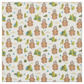 Tissu Fabric de fentes adorable (Échantillon)