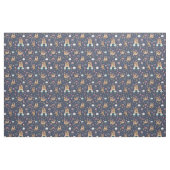 Tissu Fabric de Motif Sloth (Fat Quarter)