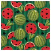 Tissu 🍉 Fabric de pickleball de pastèque (Fermer)