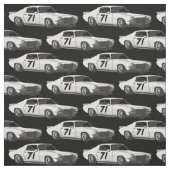 Tissu Fabric de voiture de course classique (Échantillon)