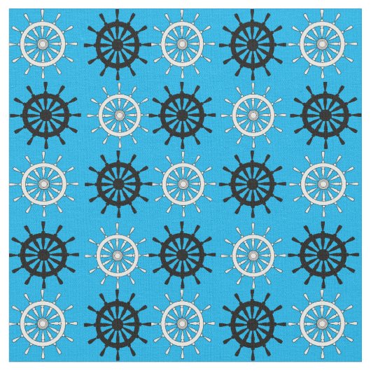 Tissu Fabric - Helms de navire (Fermer)