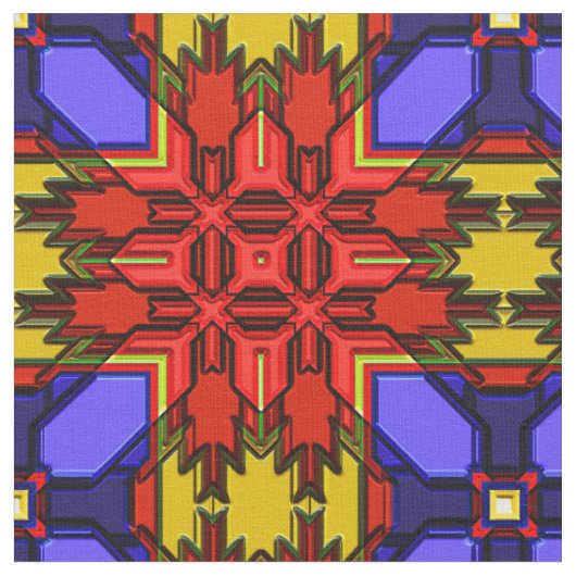 Tissu Fabric moderne Native American 6 Custom (Fermer)