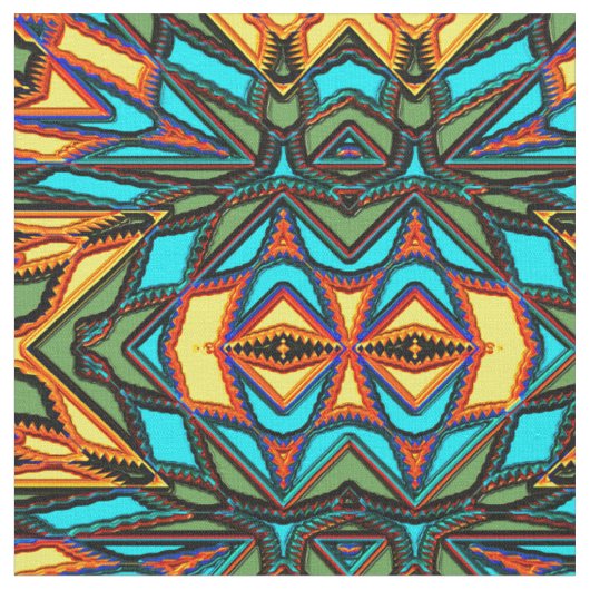 Tissu Fabric moderne Native American 7 Custom (Fermer)