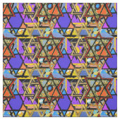 Tissu Fabricants à Customise Judaïque - Mogen David Cade (Échantillon)