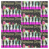 TISSU FABULE NYC DIVA (Échantillon)