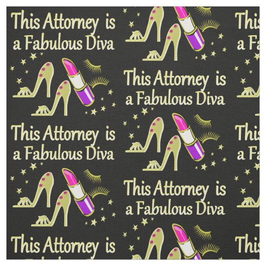TISSU FABULEUX ATTORNEY DIVA DESIGN (Échantillon)