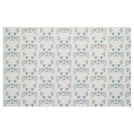 Tissu Face de chat (Fat Quarter)