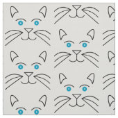 Tissu Face de chat (Échantillon)