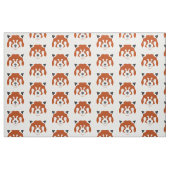 TISSU FACE PANDA ROUGE (Fat Quarter)