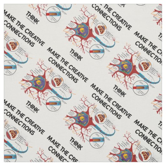 Tissu Faire des connexions créatives penser Neuron Synap (Échantillon)