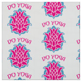 Tissu Faire du yoga (Échantillon)