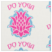 Tissu Faire du yoga (Détail)