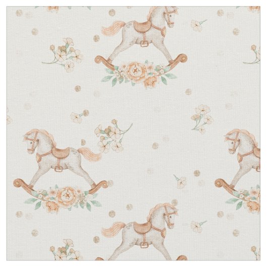 Tissu Fairytale Rocking Horses (Fermer)