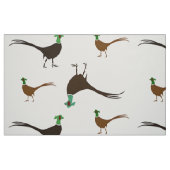 Tissu faisans Anneau-étranglés (Fat Quarter)