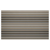 Tissu fait sur commande blanc et noir bronzage (Fat Quarter)