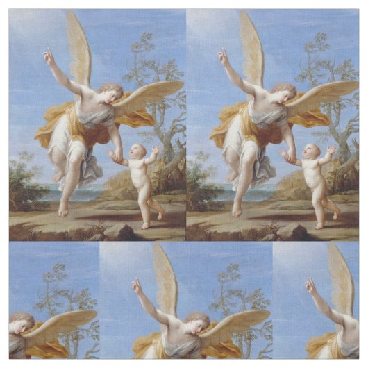 Tissu fait sur commande "d'ange de The Guardian" (Échantillon)