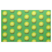 Tissu fait sur commande de boule de tennis (Fat Quarter)