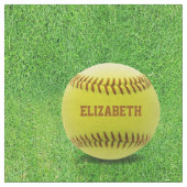 Tissu fait sur commande de boule du base-ball (Fermer)