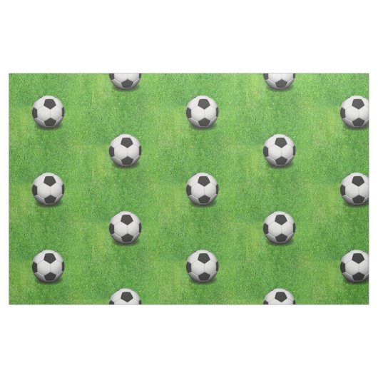 Tissu fait sur commande de boule du football (Fat Quarter)