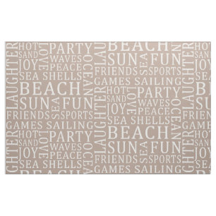 Tissu fait sur commande de Chambre de plage de