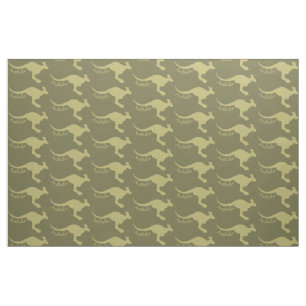 Tissu fait sur commande de couleur de kangourou de
