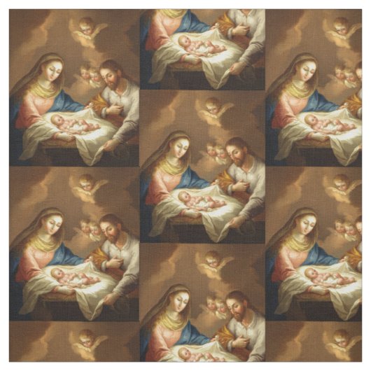Tissu fait sur commande "de Natividad de La" (Échantillon)