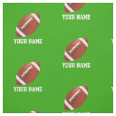 Tissu fait sur commande de vert du football (Échantillon)