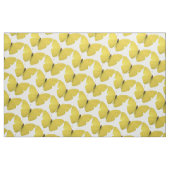Tissu fait sur commande jaune de concepteur de (Fat Quarter)