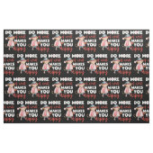 Tissu Faites plus de ce qui vous rend heureux - Baseball (Fat Quarter)