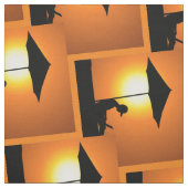 Tissu "Faites une pause !" (Échantillon)