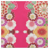 Tissu Falln Red Floral Burn (Échantillon)