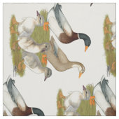 Tissu Famille de canards de Saxe (Échantillon)