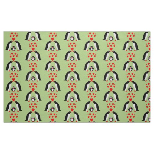 Tissu Famille Penguins (Fat Quarter)