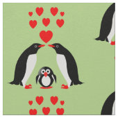 Tissu Famille Penguins (Détail)