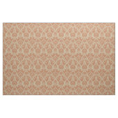 Tissu Fancy Damask avec Animaux, Argile rouge (Fat Quarter)