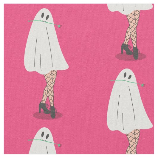 Tissu fantôme halloween poissonnets jambes (Fermer)