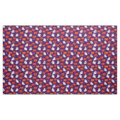 Tissu Fantômes et citrouilles sur violet (Yard)