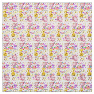 Tissu Far One First Birthday Baby Fabric