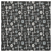 Tissu Fausses clés et serrures (Échantillon)