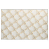 Tissu Faux Ecru Lace Boxes Fabric (Yard)