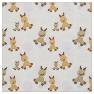 Tissu Fawns Bambi.