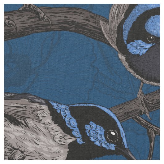 Tissu Fée de nuit (Fermer)