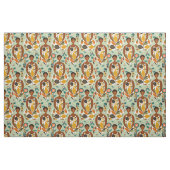 Tissu Femme dans son jardin (Fat Quarter)