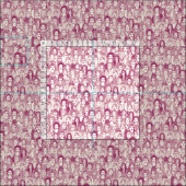 Tissu femmes de la cerise du monde (Carreau)