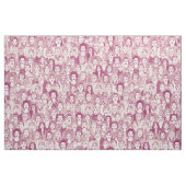 Tissu femmes de la cerise du monde (Fat Quarter)