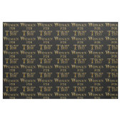 TISSU FEMMES POUR TRUMP (Fat Quarter)