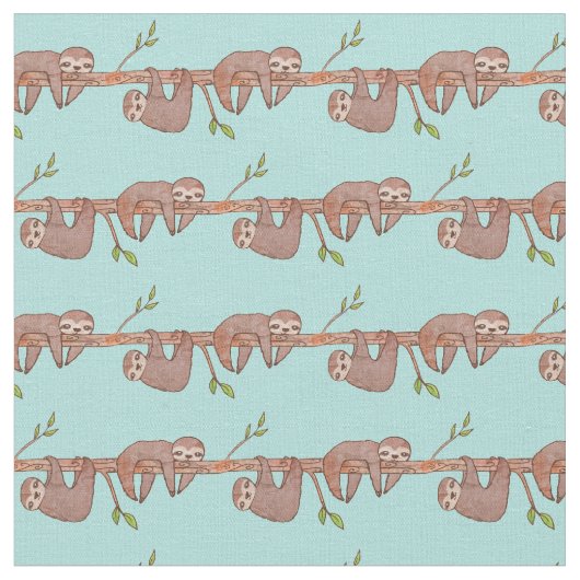 Tissu Fentes bébé accrochées au Motif d'arbre (Fermer)