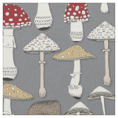 Tissu fer à champignons (Fermer)