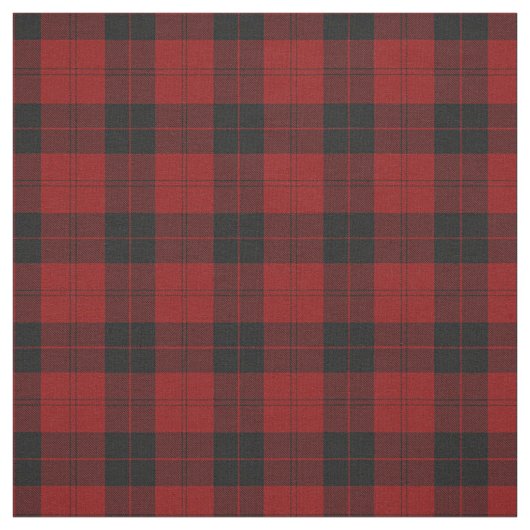 Tissu Ferme Russe Red Black Buffalo Plaid Check (Échantillon)