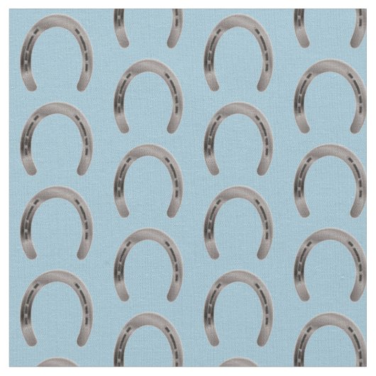 Tissu Fers à cheval chanceux (Fermer)